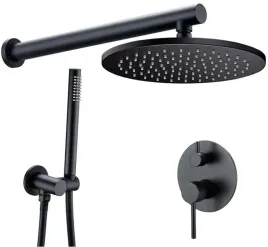 bateria-prysznicowa-okragla-kran-orseria-czarny-mat