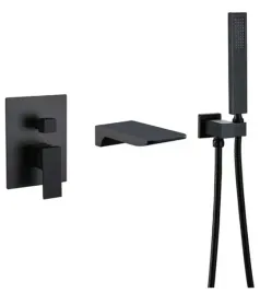 kran-bateria-wannowa-efekt-wodospadu-czarny-mat-v9