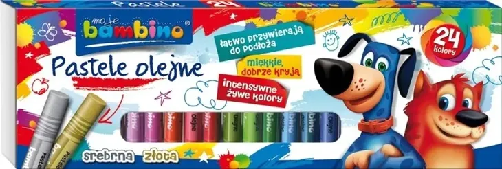 pastele-olejne-24-szt-bambino-stan-nowy