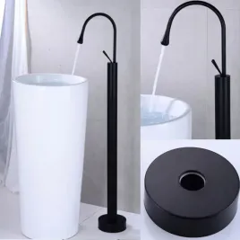 kran-bateria-umywalkowa-wannowa-stojaca-czarny-mat