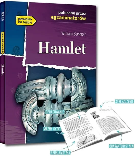 Hamlet William Szekspir Lektura z opracowaniem i streszczeniem GREG