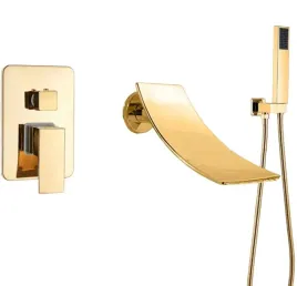 kran-bateria-wannowa-efekt-wodospadu-zloty-zlota