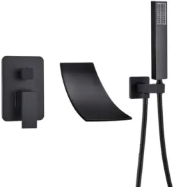 kran-bateria-wannowa-efekt-wodospadu-czarny-mat-v5