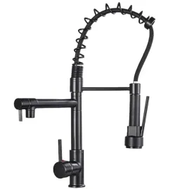 kran-bateria-kuchenna-z-dodatkowym-kranem-umywalkowa-or-seria-czarny-mat