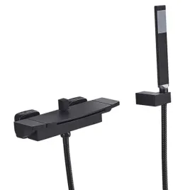 kran-bateria-wannowa-efekt-wodospadu-czarny-mat-v7