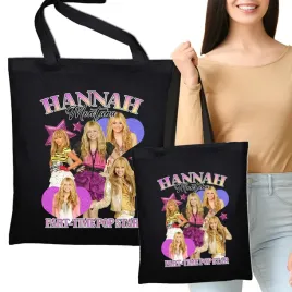 torba-czarna-eko-na-prezent-zakupy-do-szkoly-dla-fana-hannah-montana-wzory