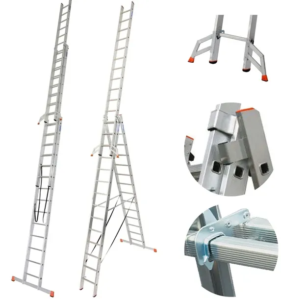KRAUSE TRIBILO drabina 3x14 szczebli 129727 10,90m
