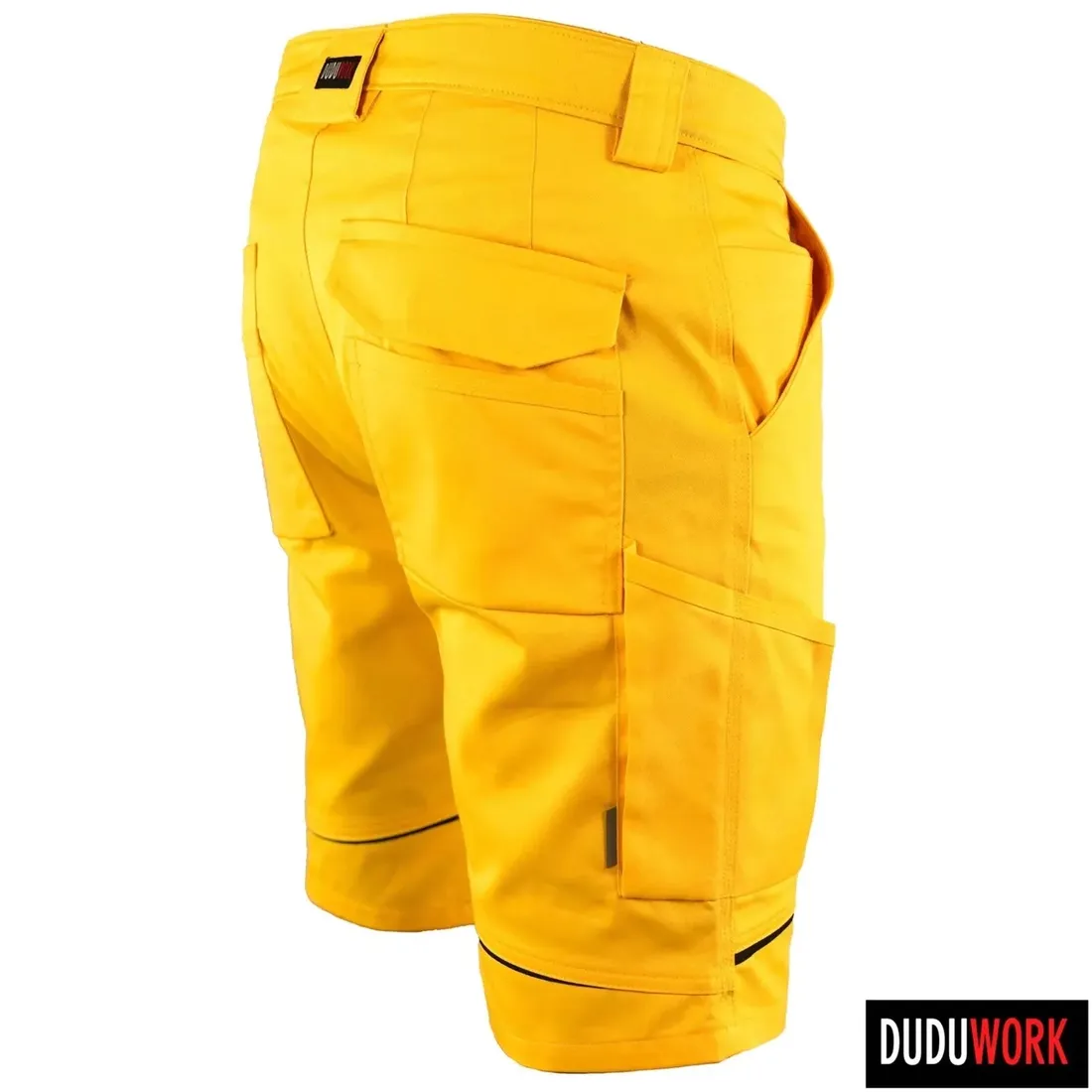 spodnie-robocze-duduwork-zolte-krotkie-50-stan-nowy