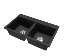 zlewozmywak-kuchenny-granitowy-dwukomorowy-exclusive-20-syfon-chrom