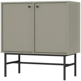 zielona-komoda-83-cm-avila-drzwi-proste-stelaz-metalowe-nozki-i-uchwyty