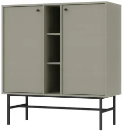 zielona-komoda-100-cm-avila-polki-drzwi-stelaz-metalowe-nozki-i-uchwyty