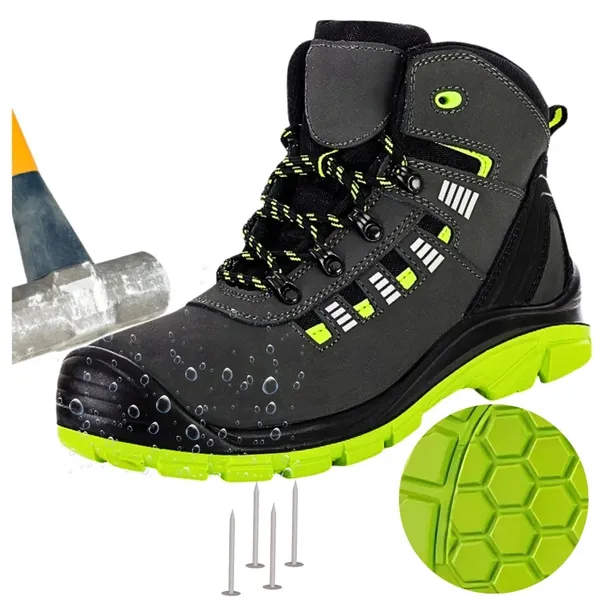 Buty robocze S3 męskie Trzewiki Wodoodporne Antyprzebiciowe z NOSKIEM BHP