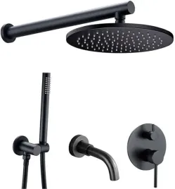 bateria-prysznicowa-wylewka-or-seria-czarny-mat