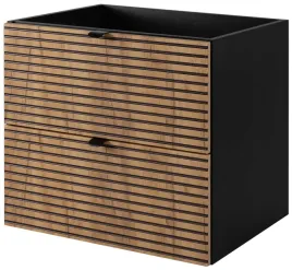 czarna-szafka-pod-umywalke-wiszaca-60-cm-frezowany-front-2-szuflady-loft