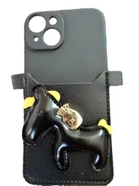 pokrowiec-etui-do-apple-iphone-13-14-plecki-konik-kolorczarny
