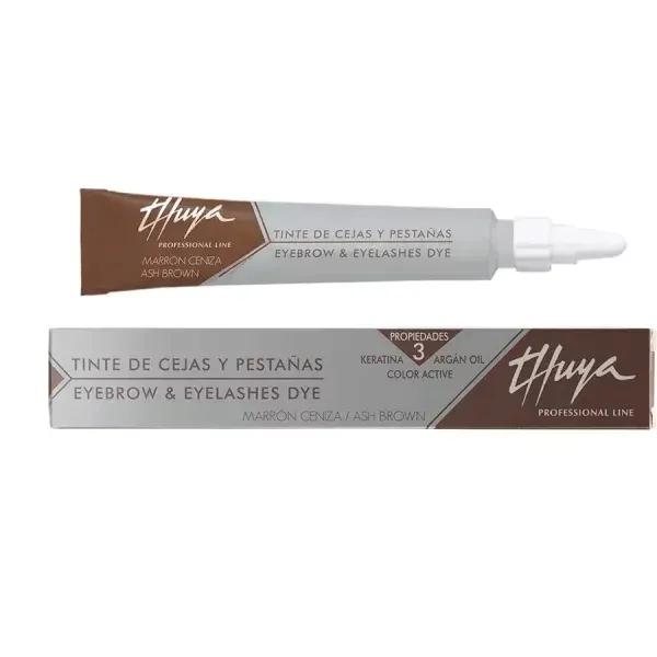 Thuya Farbka Arganowo-Keratynowa Do Brwi i Rzęs Ash Brown 14 ml