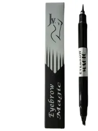 j-visage-kredka-marker-do-brwi-piorko-eyeliner-2w1-kolor-czarny-dlugotrwaly