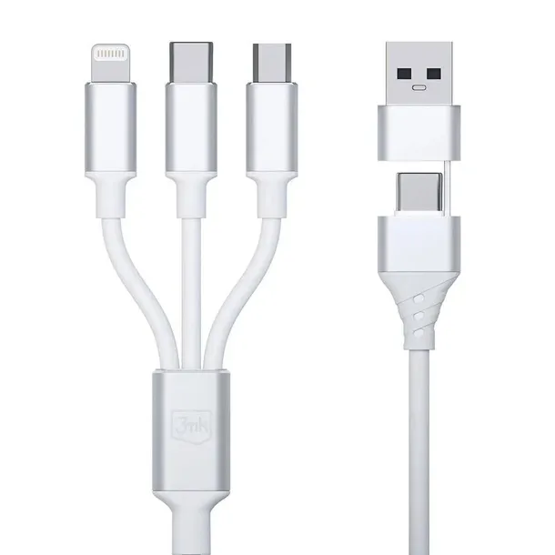 kabel-3mk-hyper-cable-3w1-usb-a-usb-c-micro-usb-do-lightning-1-5m-kolor-bialy
