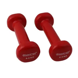 hantle-hantelki-ciezarki-fitness-winylowe-master-2-x-05kg