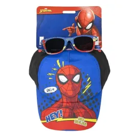zestaw-spiderman-czapka-okulary-przeciwsloneczne
