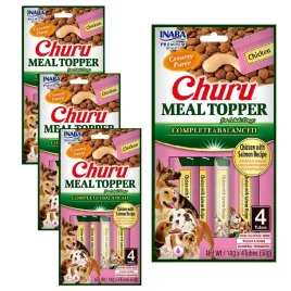 inaba-dog-meal-topper-dosmaczacz-do-karmy-kurczak-z-lososiem-4pak-4x56g