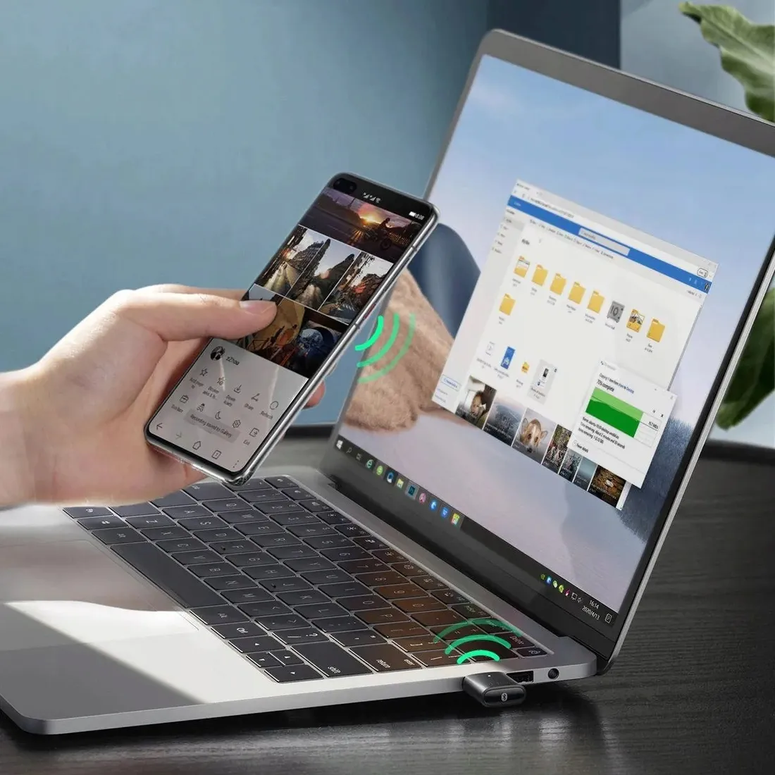 ugreen-adapter-bluetooth-5-0-usb-a-czarny-cm390