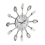 zegar-scienny-relaxdays-srebrny-31cm