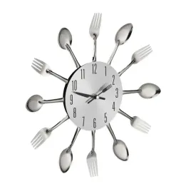 zegar-scienny-relaxdays-srebrny-31cm