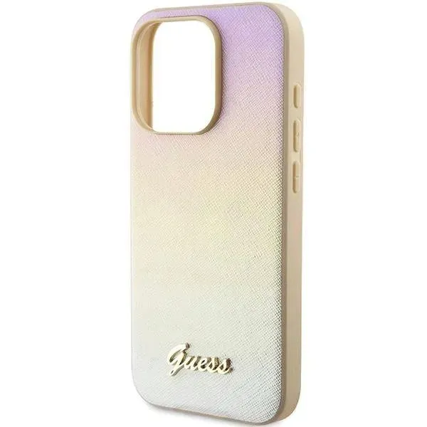 etui-guess-saffiano-iridescent-script-na-iphone-15-pro-zlote-funkcje-pochlanianie-wstrzasow