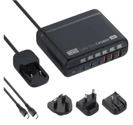 ladowarka-sieciowa-z-adapterami-newell-gan-tech-t-power-140w-3xusb-c-3xusb