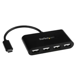 adapter-usb-4-portowy-czarny-usb-c-na-usb-a-usb-2-0