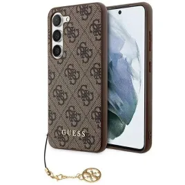 etui-guess-4g-charms-collection-na-samsung-galaxy-a35-brazowe
