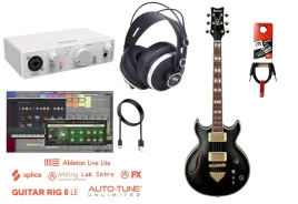 zestaw-do-nagrywania-gitary-recording-guitar-interfejs-sluchawki