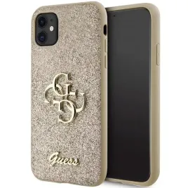 etui-guess-glitter-script-big-4g-na-iphone-11-xr-zlote
