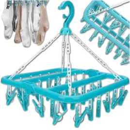 suszarka-na-skarpetki-bielizne-ubrania-wieszak-32x-klipsy-zestaw