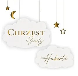 chrzest-baner-chmurka-girlanda-zawieszka-imie