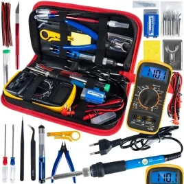 lutownica-zestaw-narzedzi-do-lutowania-40-elementow-multimetr-6-grotow-cyna