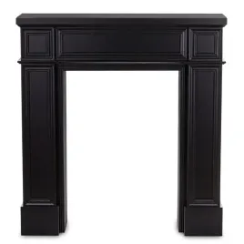 portal-kominkowy-czarny-drewno-retro-prowansalski-kominek