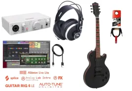 zestaw-do-nagrywania-gitary-recording-guitar-interfejs-sluchawki