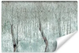 fototapeta-do-salonu-drzewo-wierzba-abstrakcja-beton-rosliny-450x300