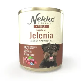 nekko-adult-karma-mokra-dla-psa-jelen-jagody-pokrzywa-800g