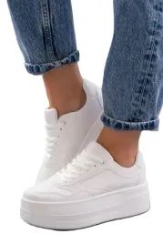 biale-sneakersy-buty-sportowe-na-grubej-podeszwie-sznurowane-40