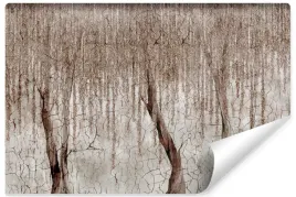 fototapeta-do-sypialni-wierzba-drzewo-liscie-abstrakcja-beton-400x280
