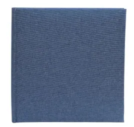 album-tradycyjny-100-czarnych-stron-linen-niebieski-materialowy