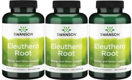 3-x-swanson-eleuthero-425mg-120-kaps-wytrzymalosc-wieksza-energia-odpornosc