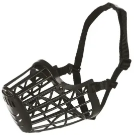 kaganiec-plastikowy-dla-psa-m-l-26-cm-czarny-chroni-przed-gryzieniem