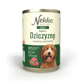 nekko-adult-karma-mokra-dla-psa-dziczyzna-rozmaryn-zurawina-400g
