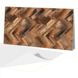 panele-pcv-samoprzylepne-na-sciane-wzor-dekor-brazowe-deski-100x50cm