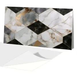 panele-pcv-samoprzylepne-na-sciane-wzor-ciemny-marmur-mozaika-100x50-cm