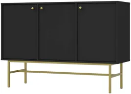 czarna-komoda-125-cm-avila-pojemna-drzwi-stelaz-metalowy-nogi-i-uchwyty